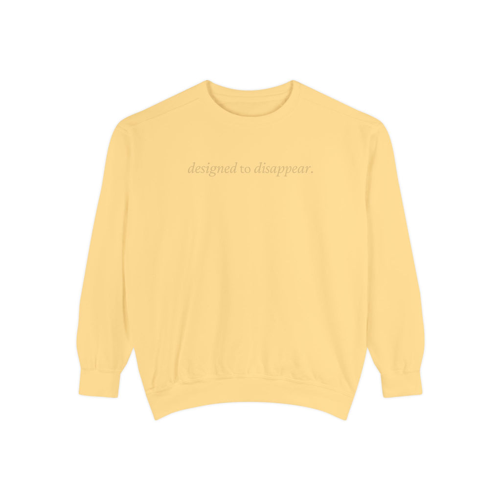 Designed to Disappear — Crewneck