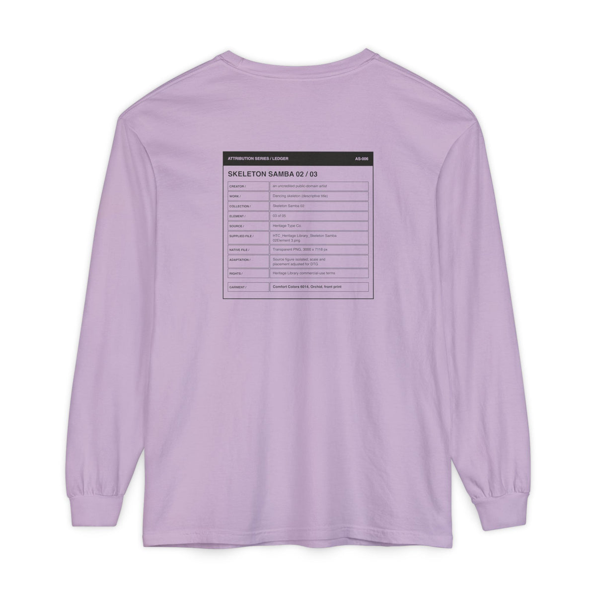 Attribution Series — Long Sleeve