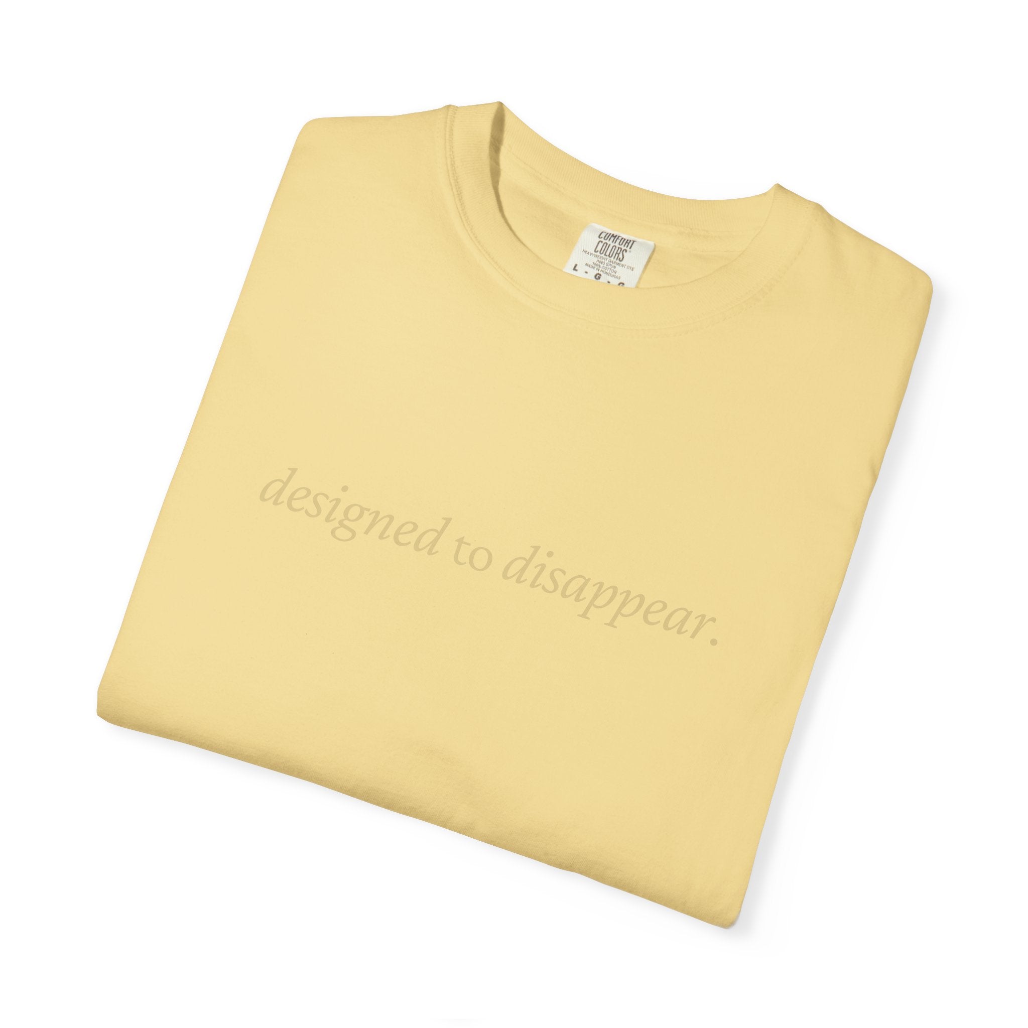 Designed to Disappear — Tee