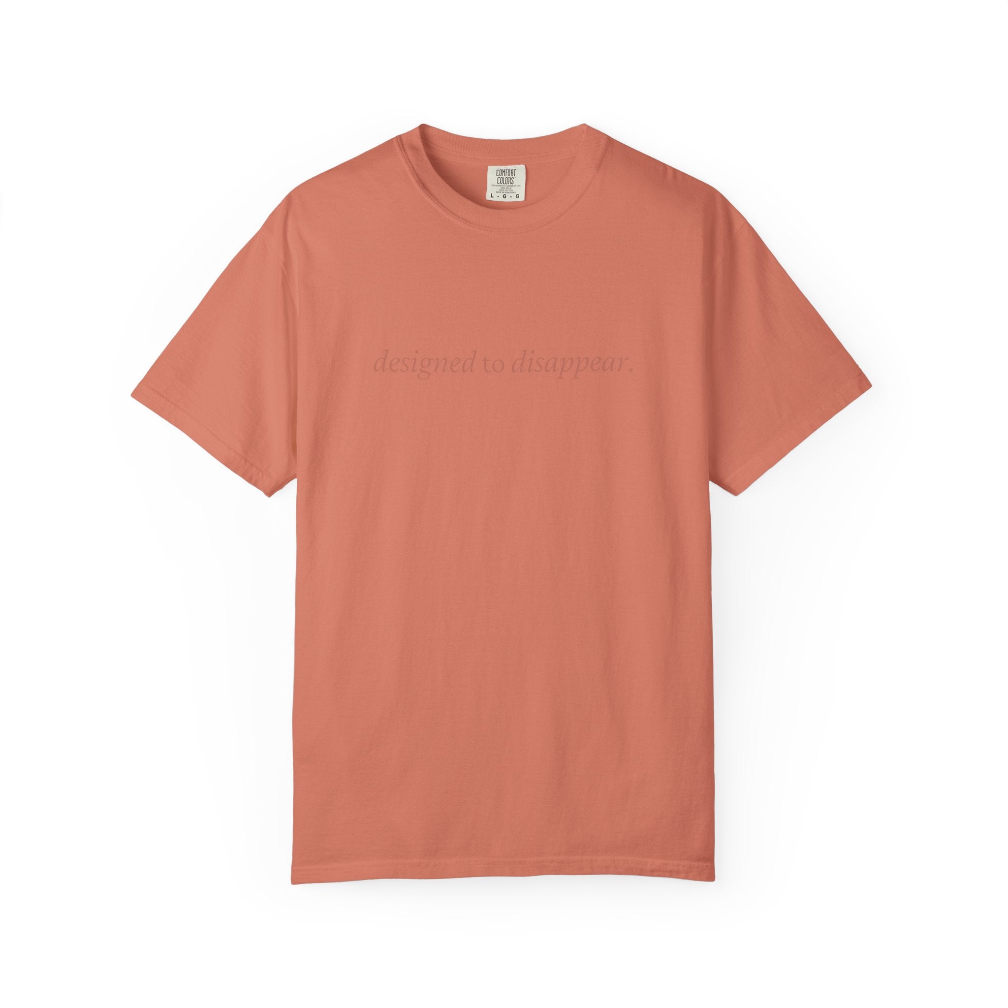 Designed to Disappear — Tee