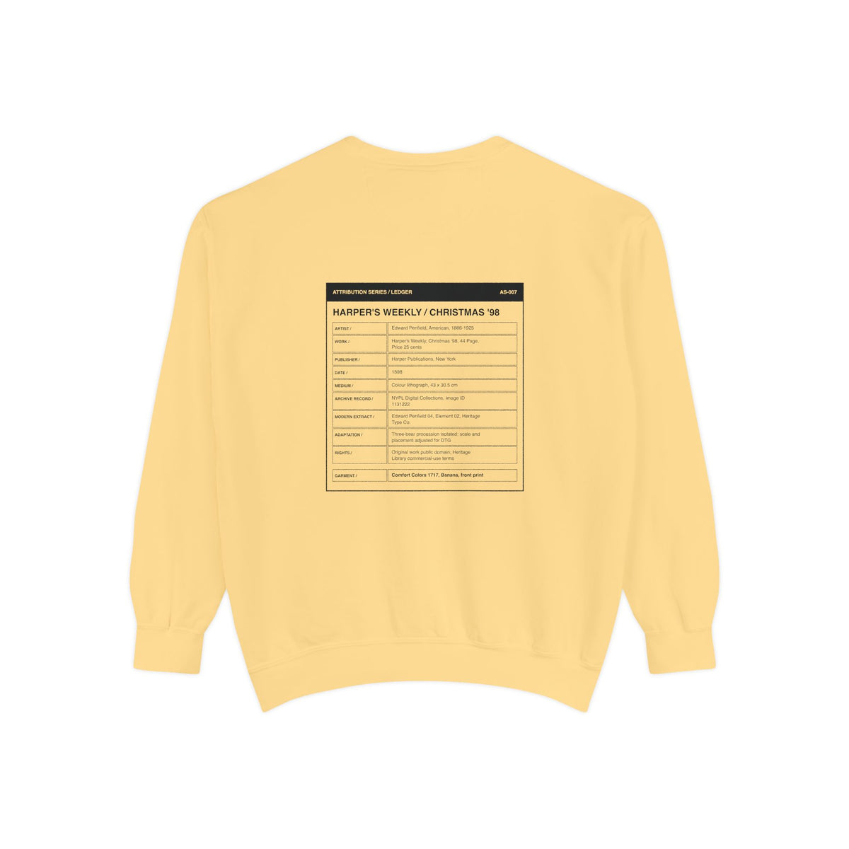 Attribution Series — Crewneck