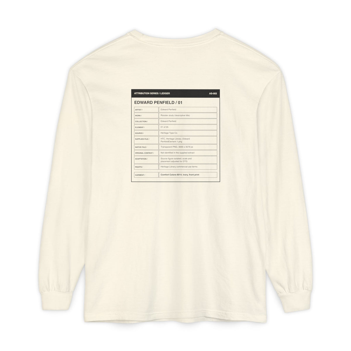 Attribution Series — Long Sleeve