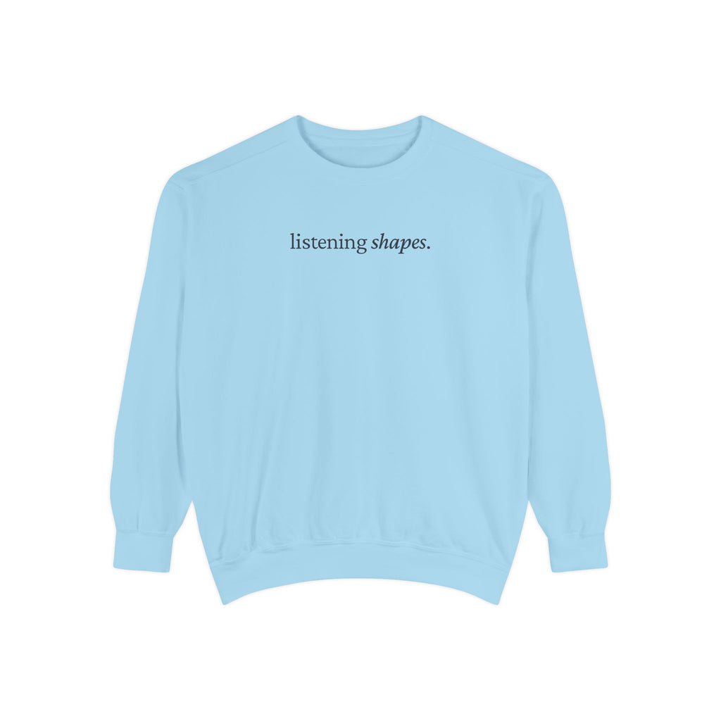 Listening Shapes — Crewneck