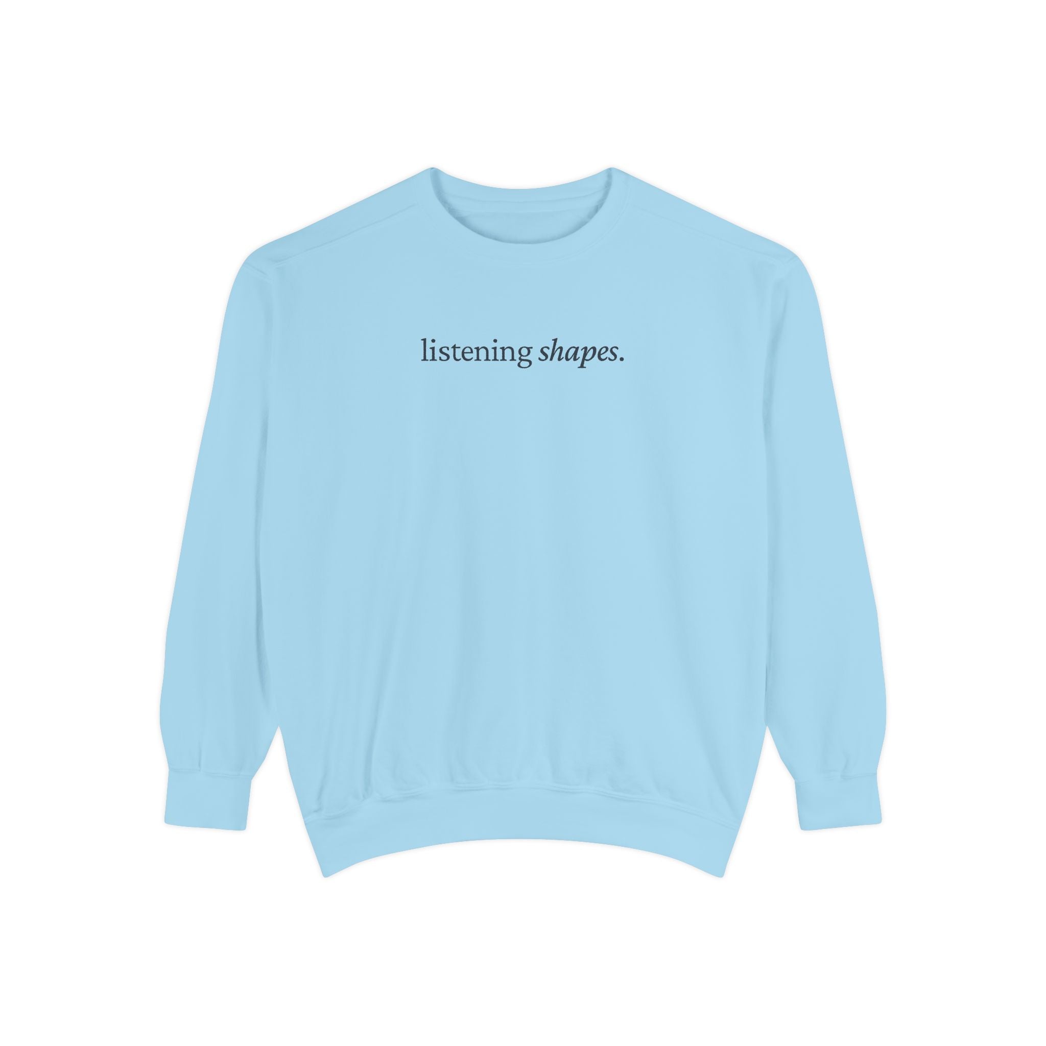 Listening Shapes — Crewneck