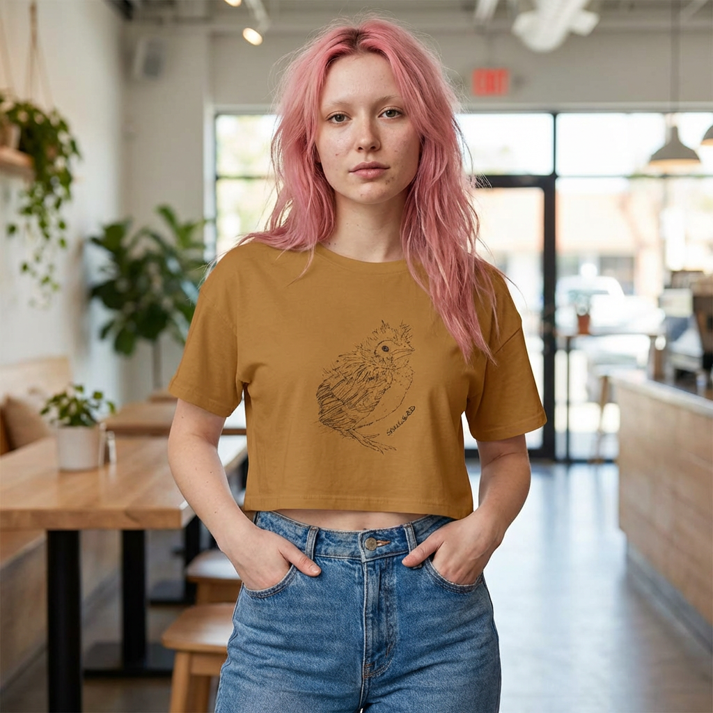 Songbird — Crop Tee