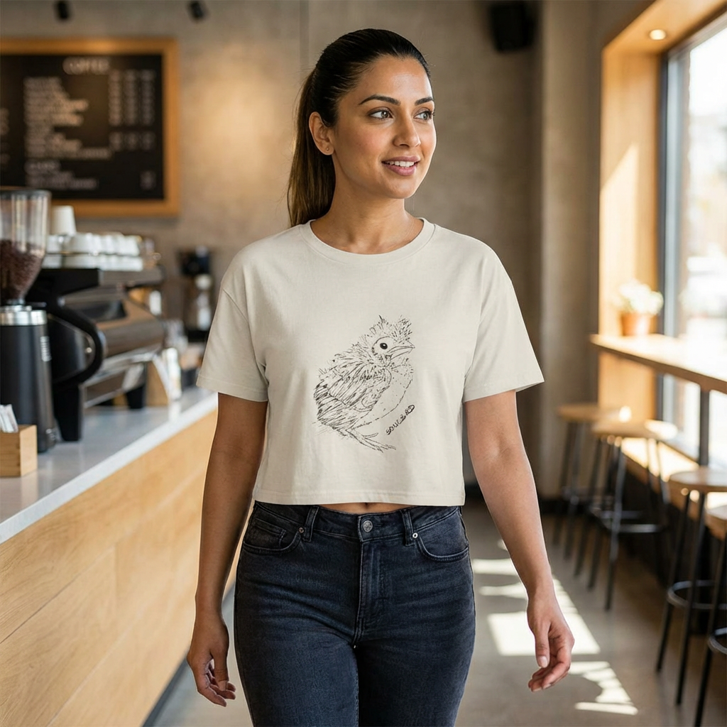 Songbird — Crop Tee