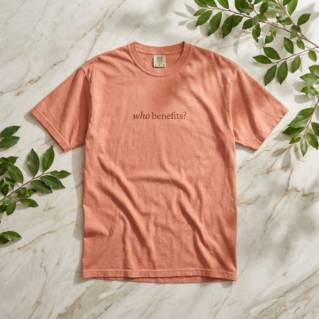 Who Benefits? — Tee