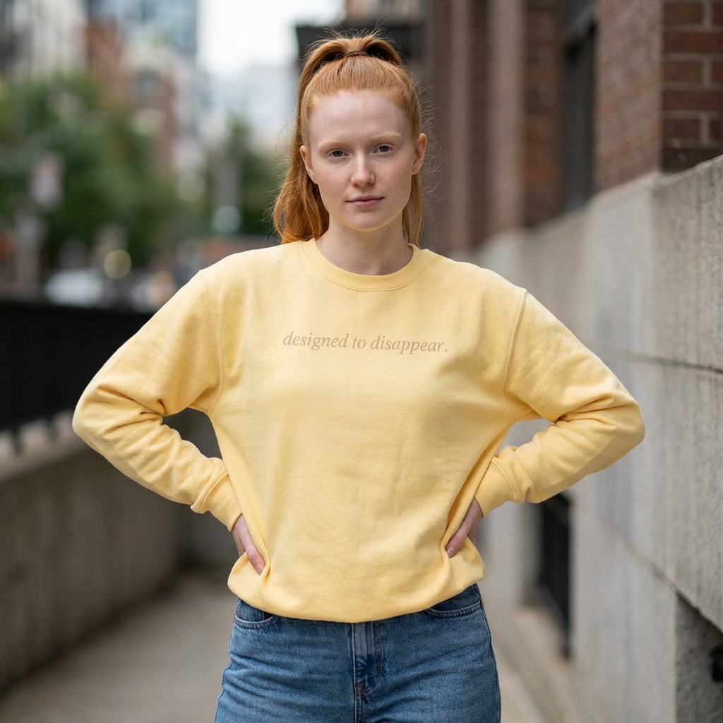 Designed to Disappear — Crewneck