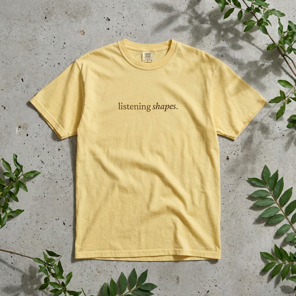 Listening Shapes — Tee