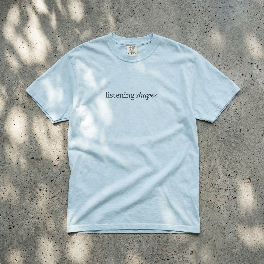 Listening Shapes — Tee