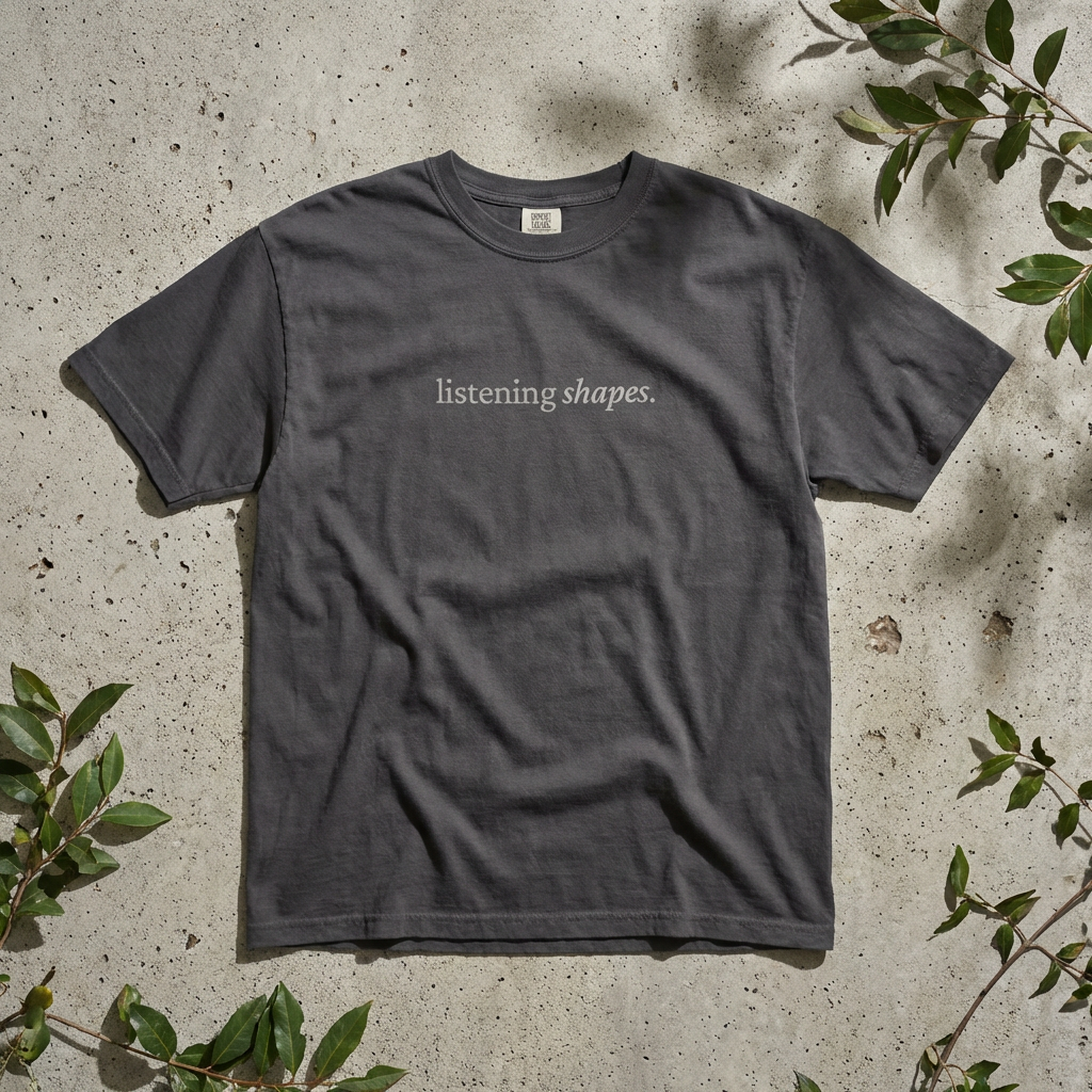 Listening Shapes — Tee