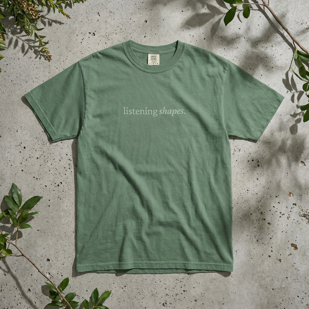 Listening Shapes — Tee