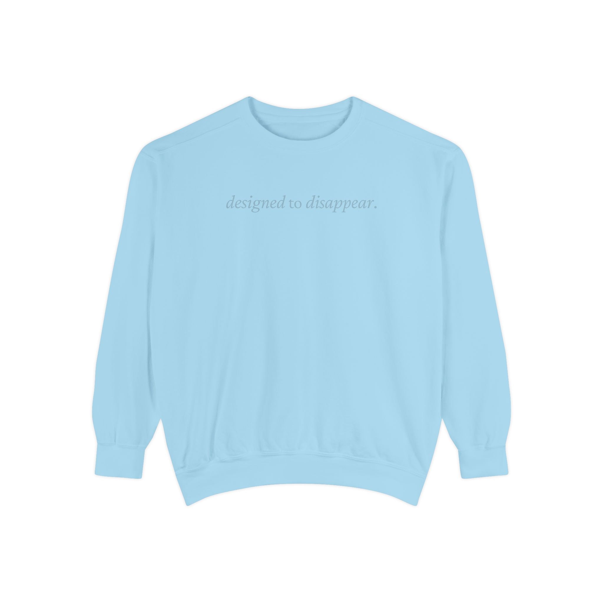 Designed to Disappear — Crewneck