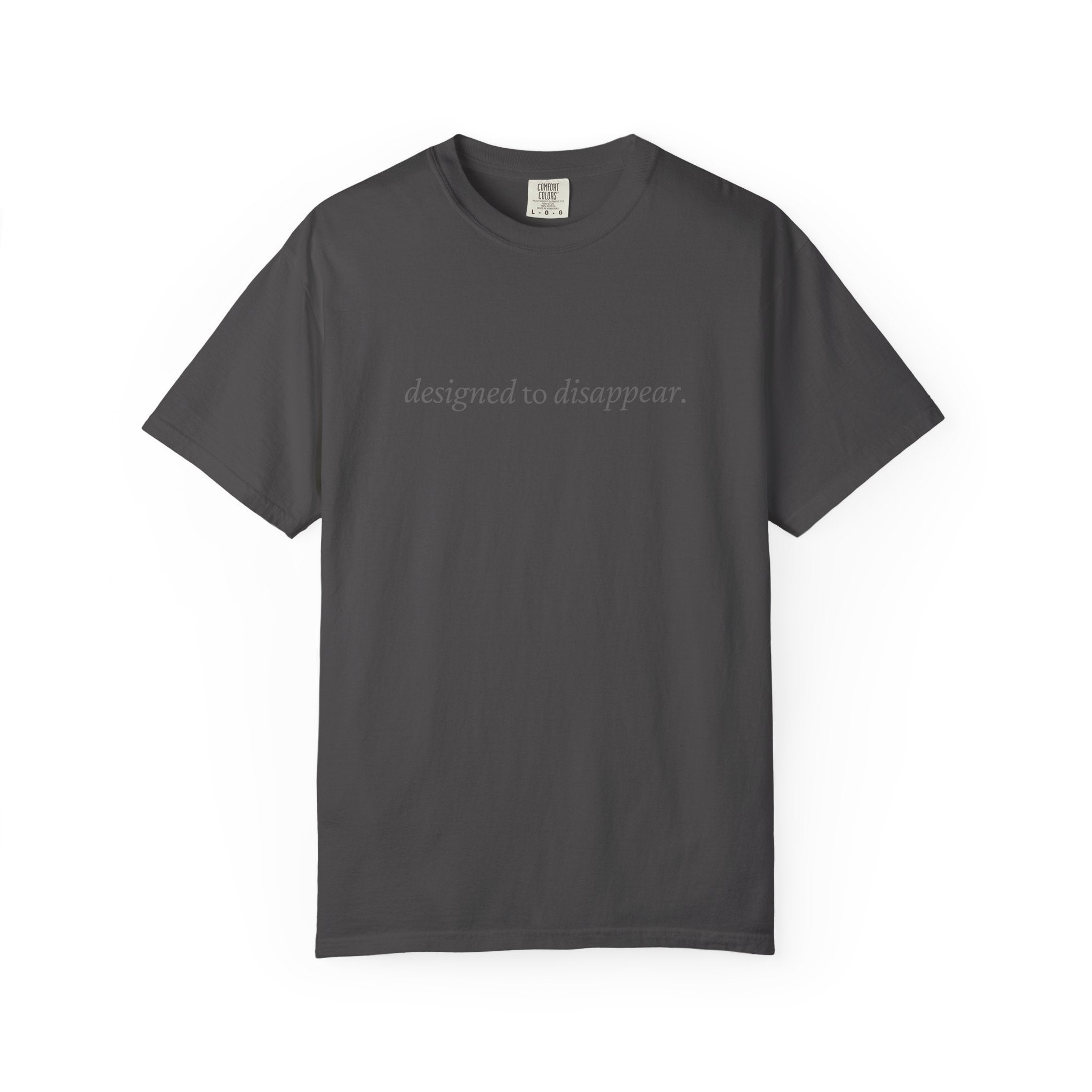 Designed to Disappear — Tee