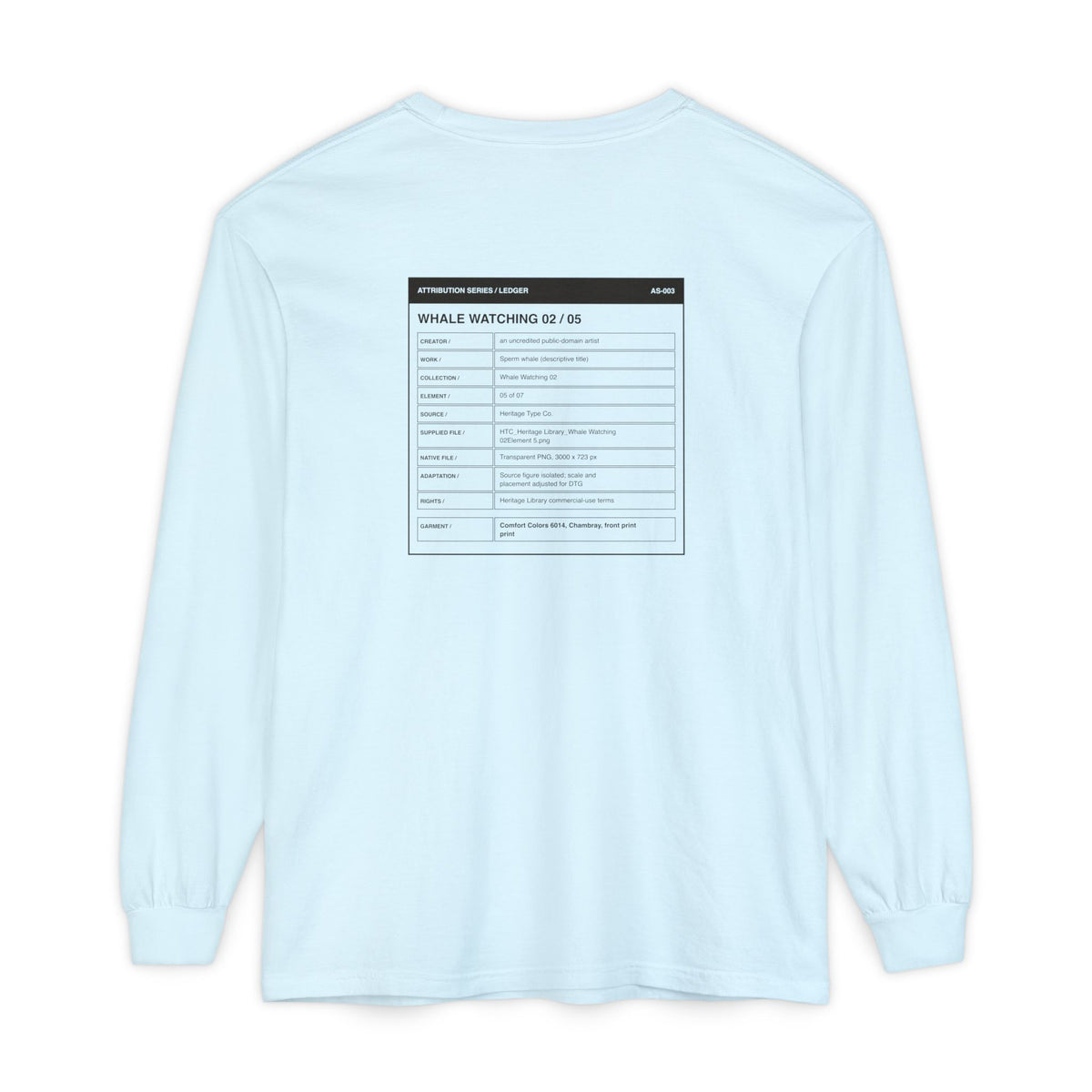 Attribution Series — Long Sleeve