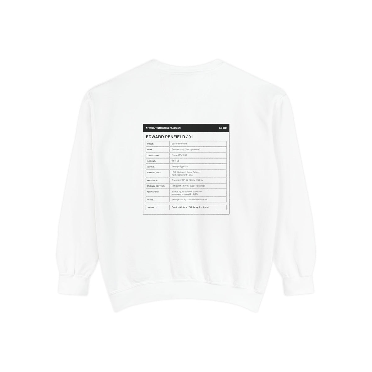 Attribution Series — Crewneck