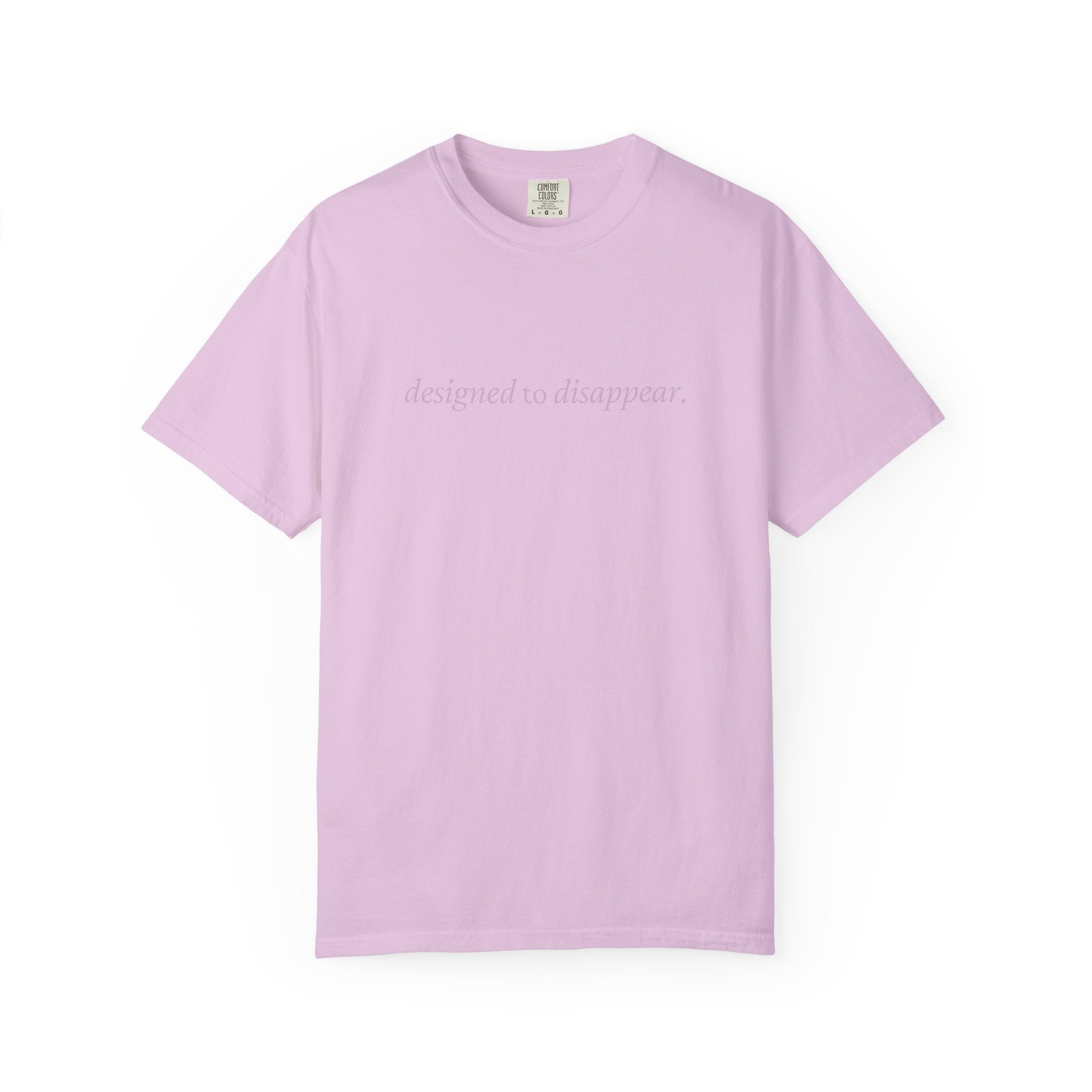 Designed to Disappear — Tee