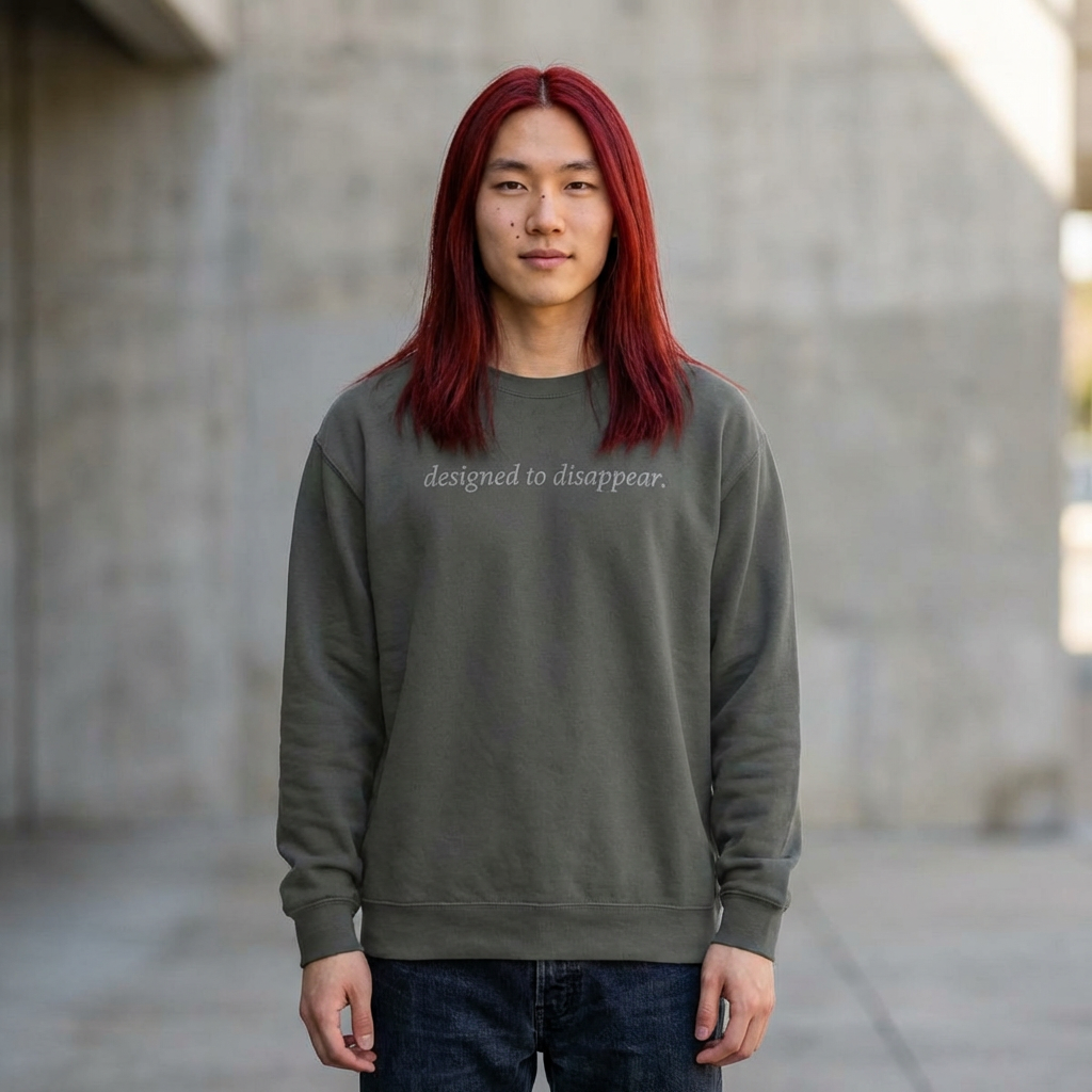 Designed to Disappear — Crewneck