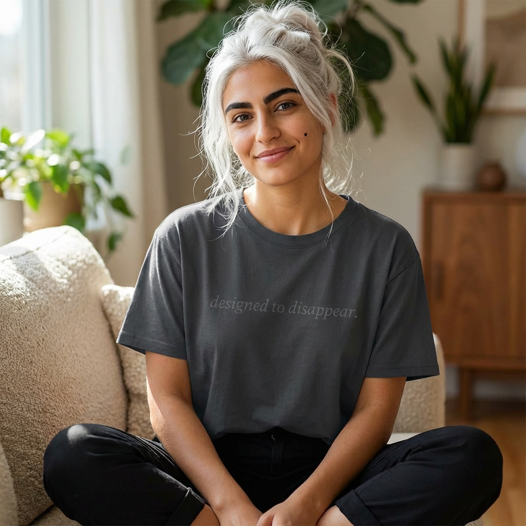 Designed to Disappear — Crop Tee